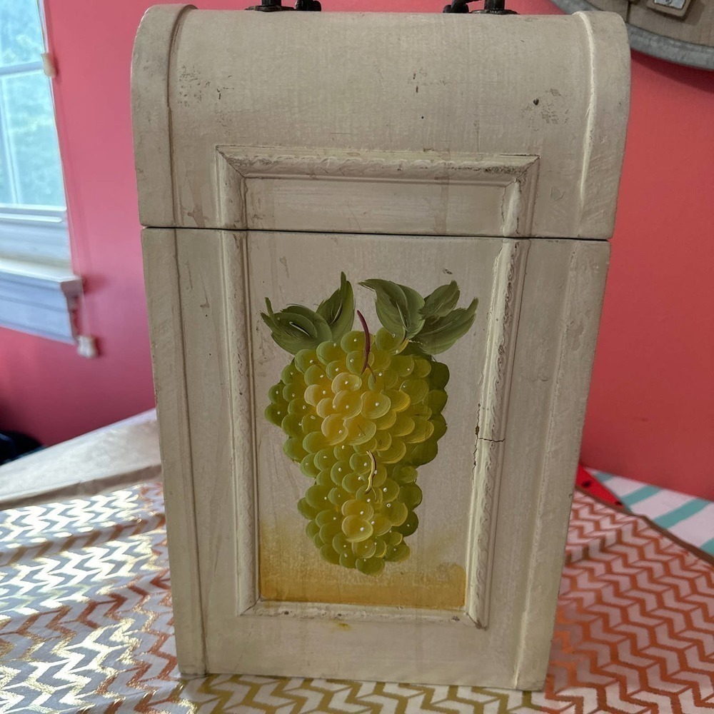 WOODEN wine holder